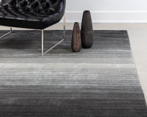 Lagos Hand-loomed Rug - Grey - 5' X 8'