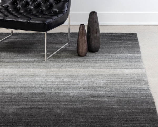 Lagos Hand-loomed Rug - Grey - 5' X 8'