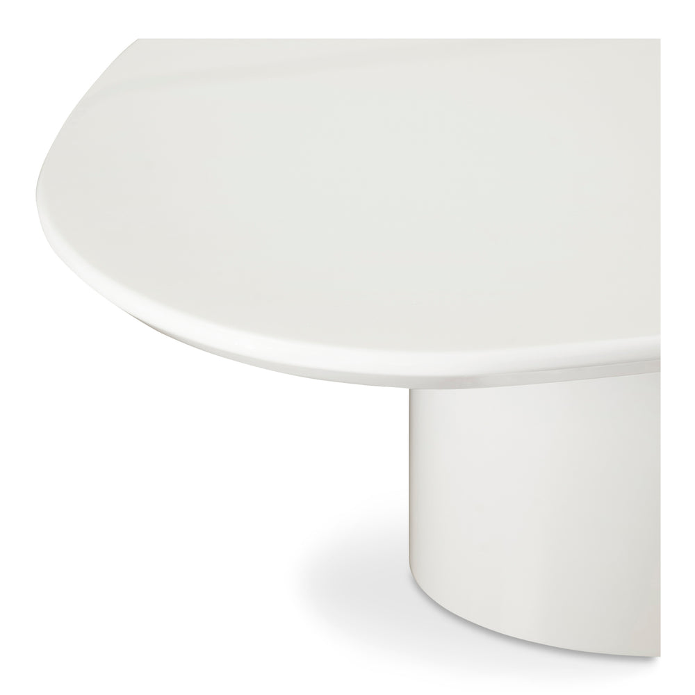 Moe's Eden Ivory Lacquer Coffee Table
