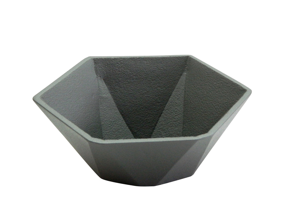 Aluminum Bowl Small Grey Finish