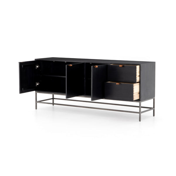 Trey Sideboard in Black Wash Poplar