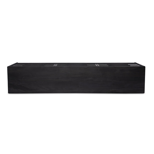Sydney 9 Drawer Dresser - Black Cane