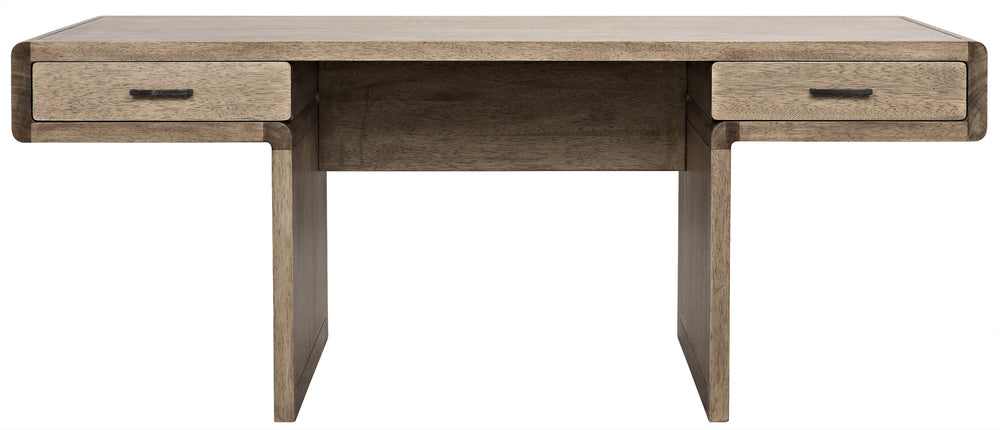 Degas Desk, Washed Walnut