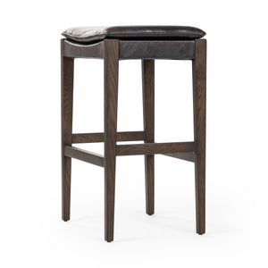 Aya Bar Stool in Sonoma Black