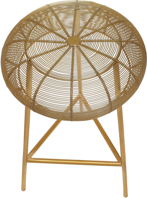 Sylvester Counter Stool In Gold