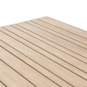 Atherton Outdoor Dining Table-Brown
