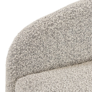 Topanga Swivel Chair In Knoll Domino