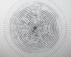 Galaxy - 48" X 48" - White Frame