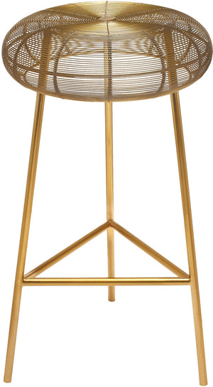 Sylvester Counter Stool In Gold