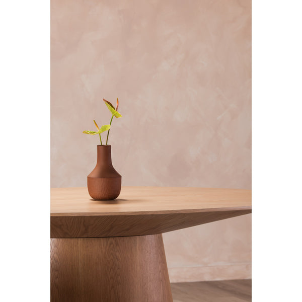 Otago Oval Dining Table in Natural Oak Finish