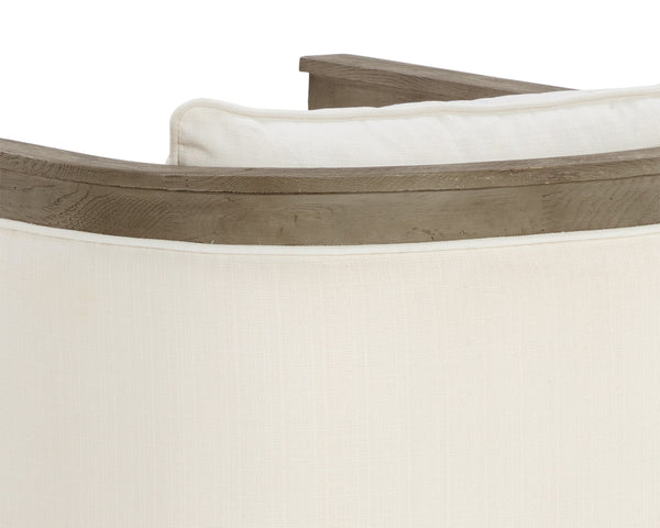SALA LOUNGE CHAIR - LINOSO IVORY
