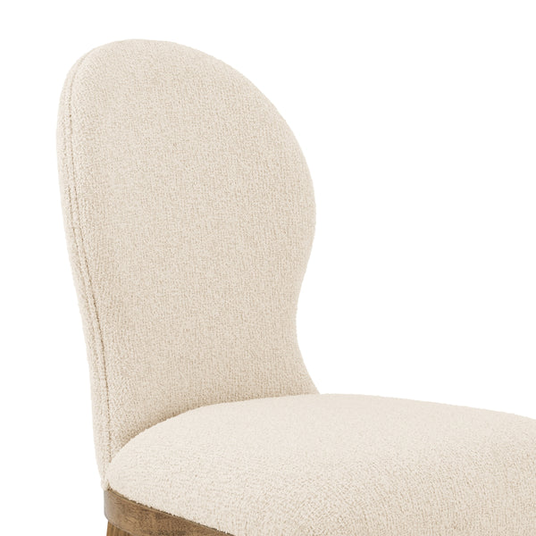 Eldoris Boucle Dining Side Chair, Palladian Beige
