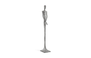Skinny Male Sculpture Silver