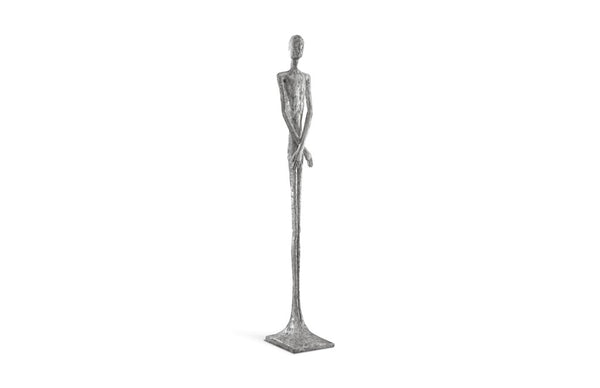 Skinny Male Sculpture Silver