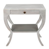 Maude Side Table, White Wash