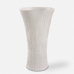 Floreana Tall White Vase