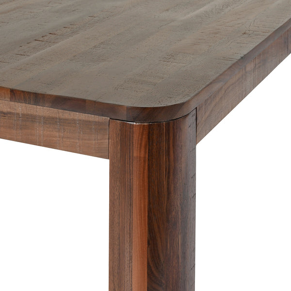 Nemi Solid Wood Rectangle Dining Table - Rustic Brown