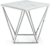 Grady End Table In Chrome