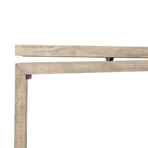 Matthes Large Console Table - Weathered Wheat