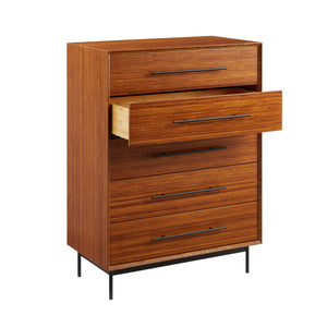 Taylor 5 Drawer Chest, Amber