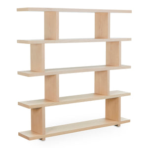 Miri Large Oak Shelf - Mid-Century Modern Style