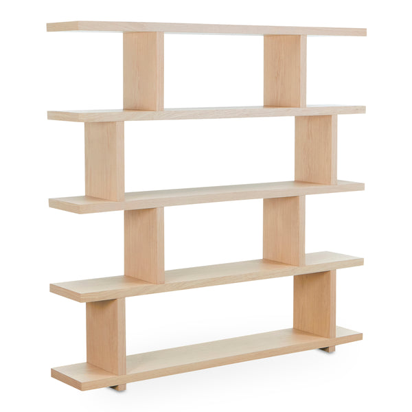 Miri Large Oak Shelf - Mid-Century Modern Style