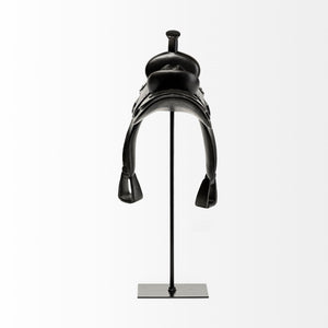 Colt I 9L x 8W Black Equestrian-Inspired Western Horse Saddle