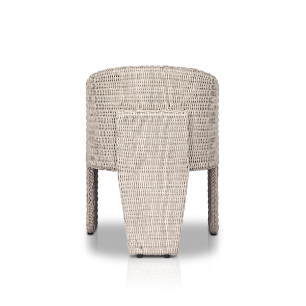 Fae Outdoor Dining Chair in White