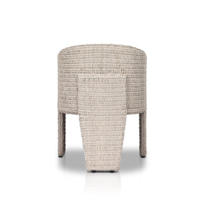 Fae Outdoor Dining Chair in White
