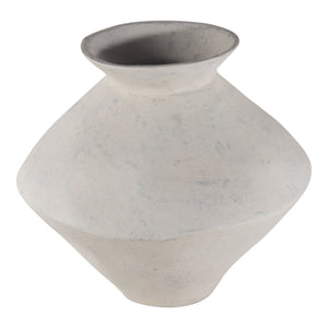 Moe's Raja Medium Decorative Vessel White