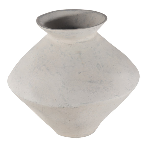 Moe's Raja Medium Decorative Vessel White