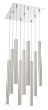 Forest 9 Light Island/Billiard in Chrome Finish