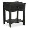 Moe's Corrine Nightstand in Antique Black Mango Wood