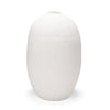 Karakum II Large White Textured Ceramic Vase
