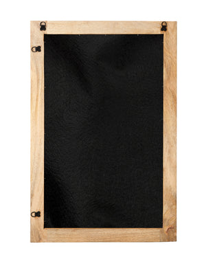  Relief Wood Carved Rectangle Wall Mirror