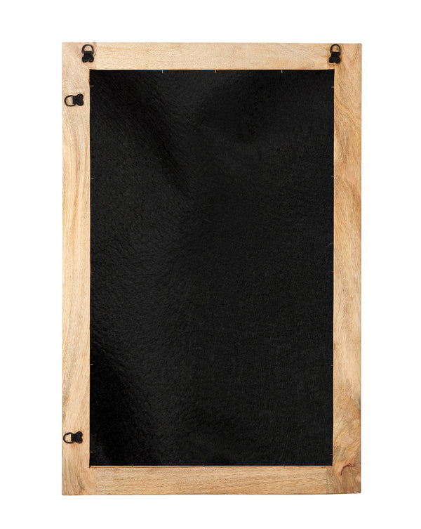  Relief Wood Carved Rectangle Wall Mirror