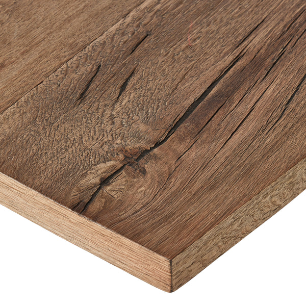 Brinton Square Coffee Table in Rustic