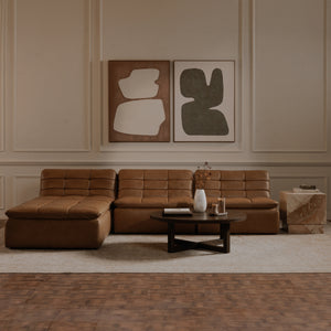 Joel Coffee Table in Dark Brown Oak