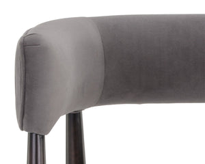 CALLEM DINING ARMCHAIR - ANTONIO CHARCOAL