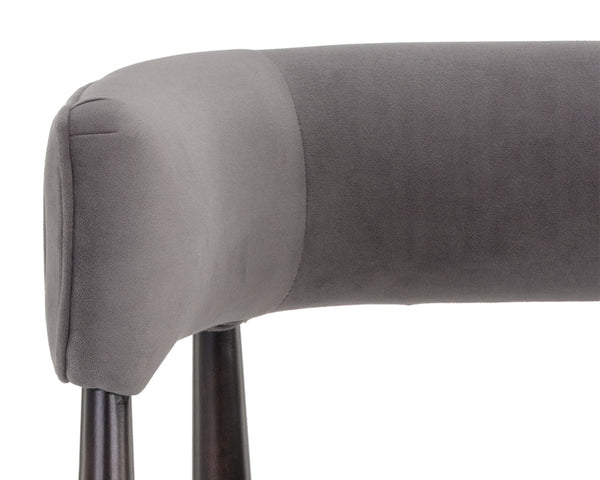 CALLEM DINING ARMCHAIR - ANTONIO CHARCOAL