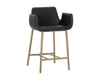 LUCANO COUNTER STOOL - BRAVO BLACK