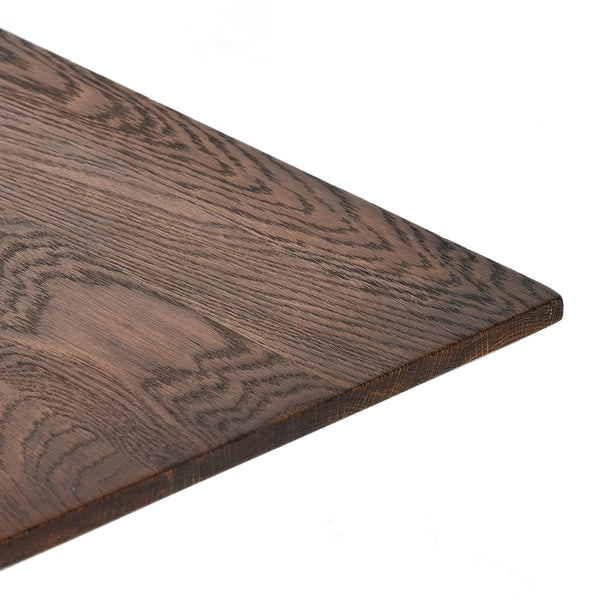 Ashwin Dining Table in Brown Oak