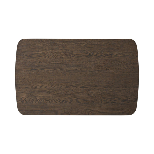Valen Nightstand - Rustic Brown Oak Veneer