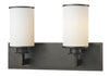 Savannah 2 Light Vanity in Olde Bronze Finish
