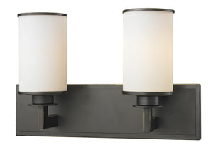 Savannah 2 Light Vanity in Olde Bronze Finish