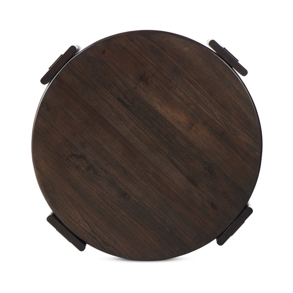 Two Tier Coffee Table in Matte Brown Neem