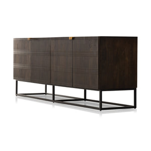 Kelby Closed Media Console In Brown