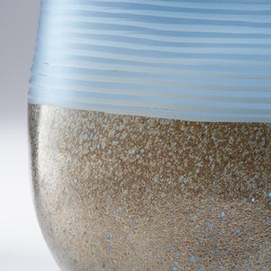 Medium Europa Vase in Blue and Iron Glaze