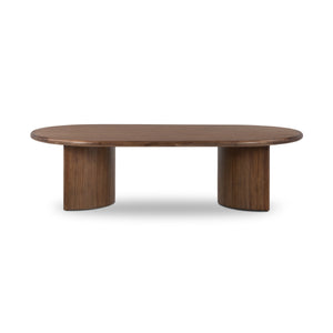 Paden Large Coffee Table In Seasoned Brown