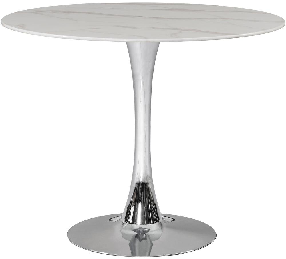 Omar Dining Table In Chrome